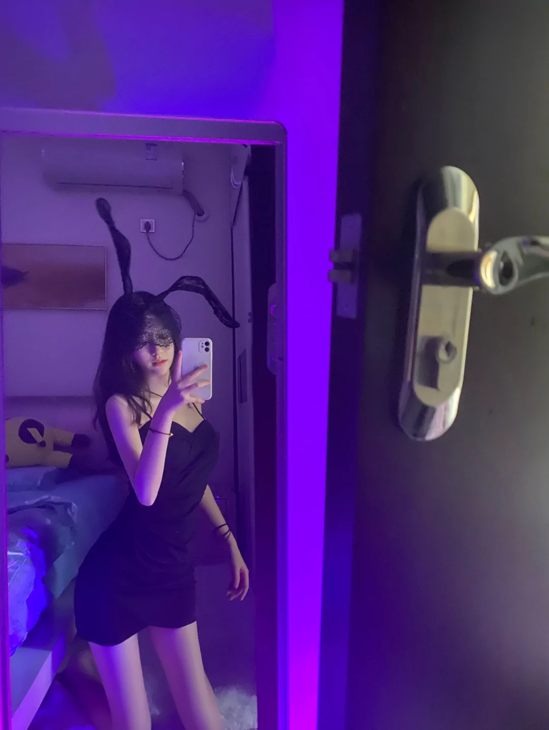 超可爱年轻小妹粉红无毛